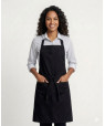 New Bib Black Regular 2 Pocket Female