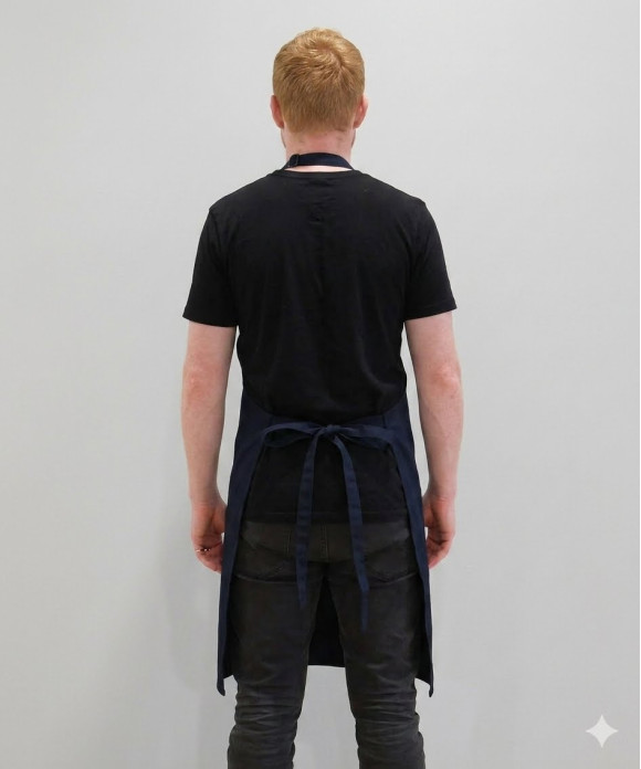 New Blue 2 Pocket Rear