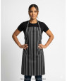 New Black And White Apron Female