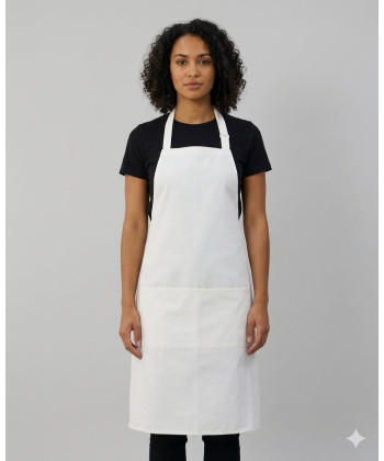 New White Long 2 Pocket