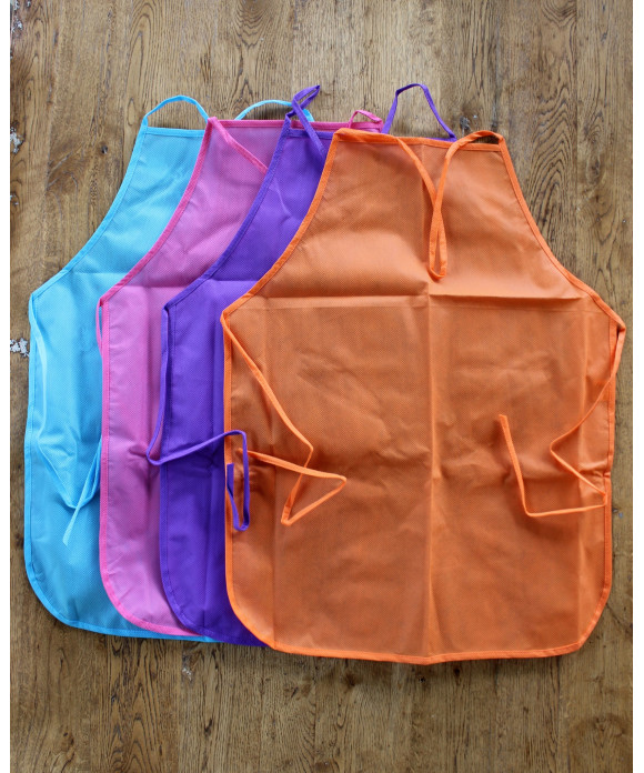 Pack Of 6 Kids Aprons And Hat Sets (2)