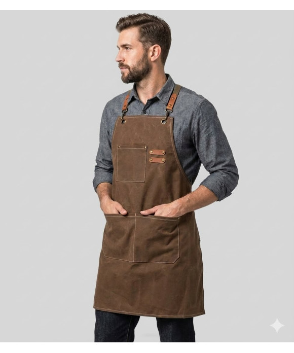 New Brown Canvas Side View